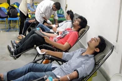 Blood donation camp