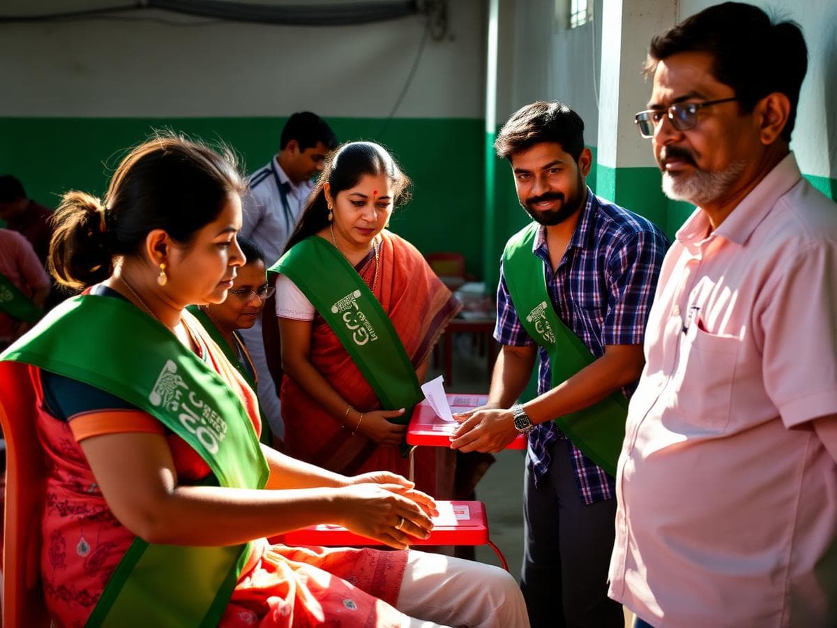 Volunteers at a ProphetForAll blood donation camp